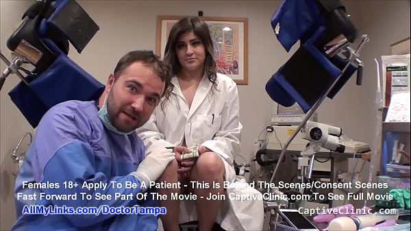 "Human Guinea Pigs" Busty Latina Sophia Valentina Becomes Human Guinea Pig For Doctor Tampa While Looking For Missing Friend Phoenix Rose On BondageClinic.com
