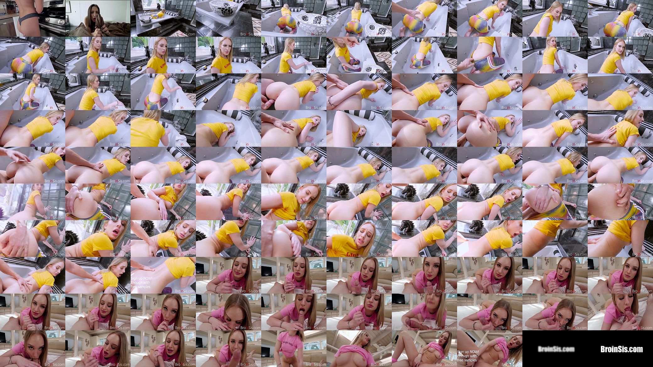 Blonde Busty Stepsister Is Fed Up Chores &amp; Wants Some Cock- Daisy Stone 预览图