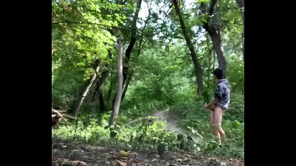 Download Video - Almost got caught masturbating by the river
