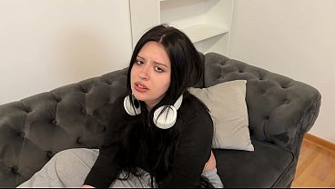 Stepdad Scolds Dirty House Then Fills My Throat And Pussy