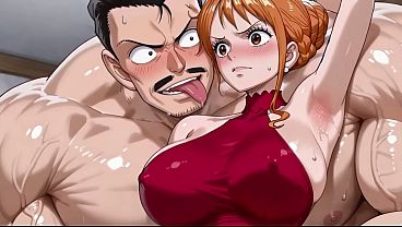 Kogoro (Conan) x Nami (OP) AI