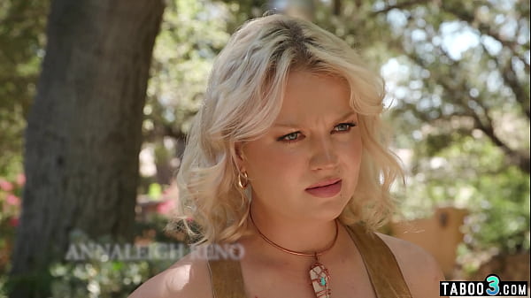Download Video - Hot blonde teen cowgirl Annaleigh Reno cant resist the farmers big dick