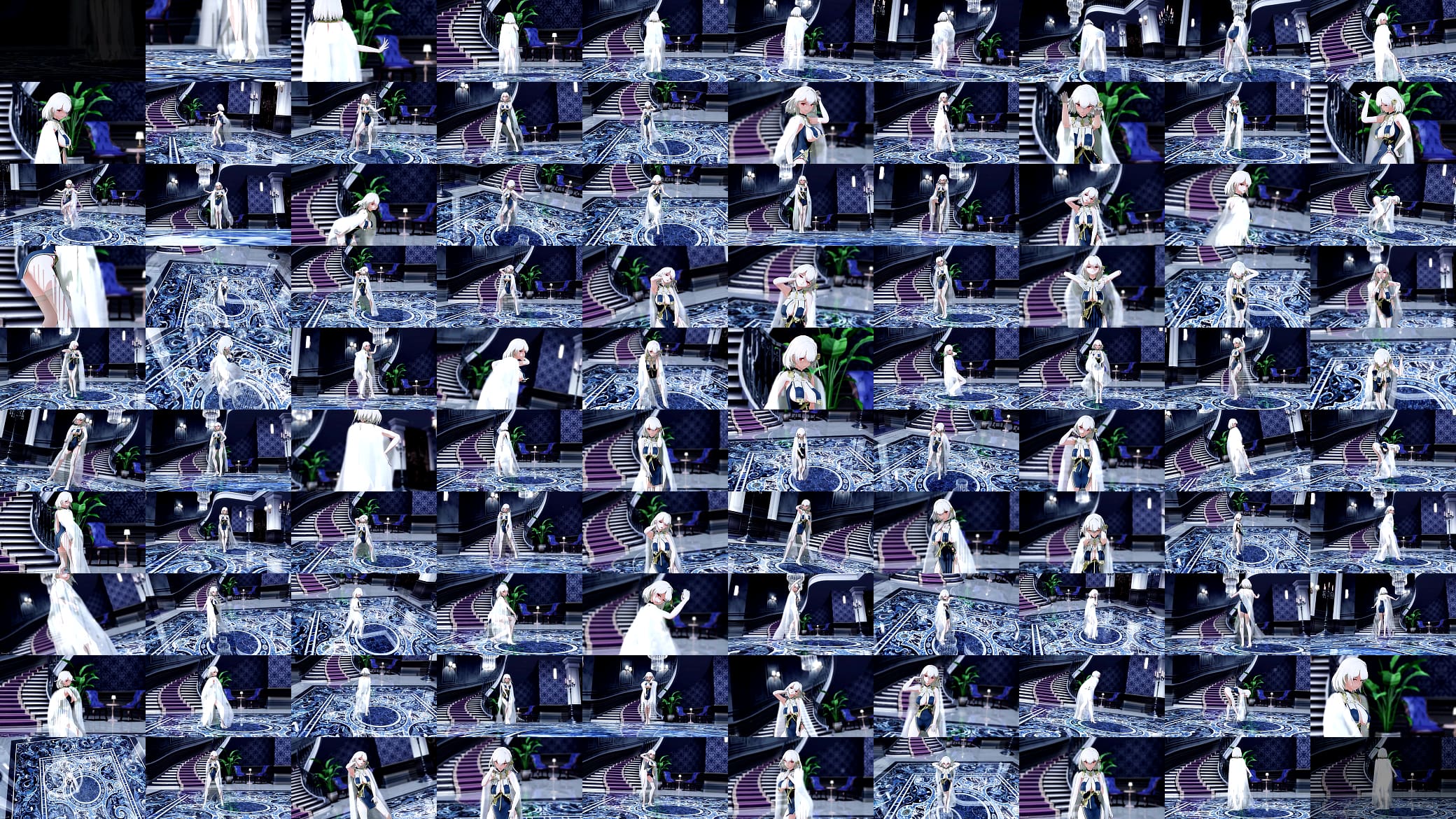 MMD Azur Lane Phone Number 폰넘버  HMS Sirius 预览图