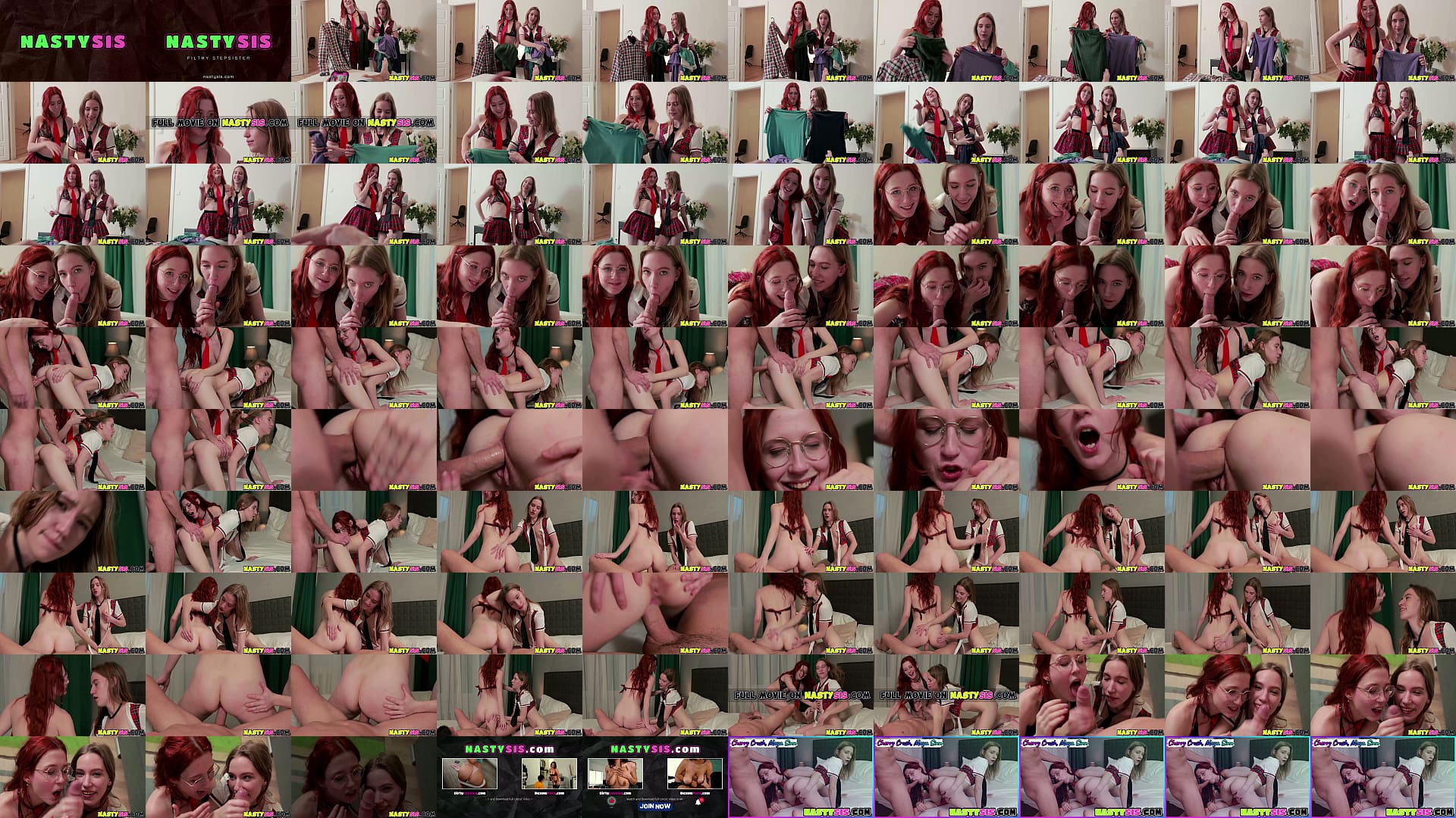Nasty Teens Cherry Crush and Maya Sinn Need to Learn How to Share 预览图
