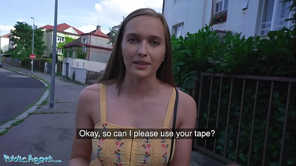 Public Agent Stacy Cruz Flashes Her Perfect Tit...