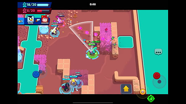 Brawl stars gameplay with emz at 300 trophies