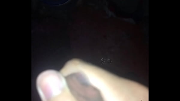 Deslechando mi verga