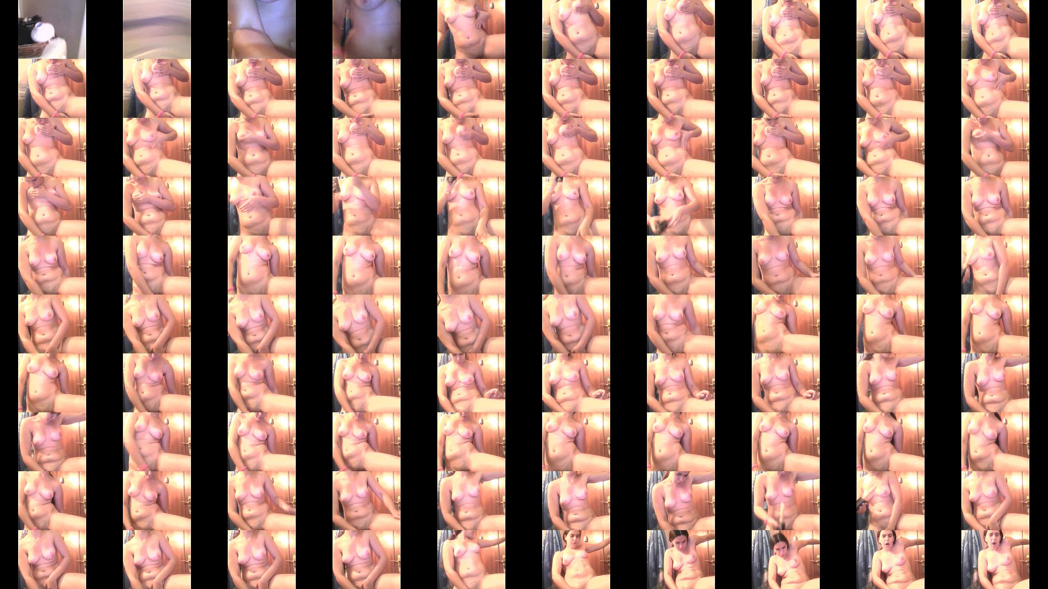 Fucking bitch masturbating with comb 预览图