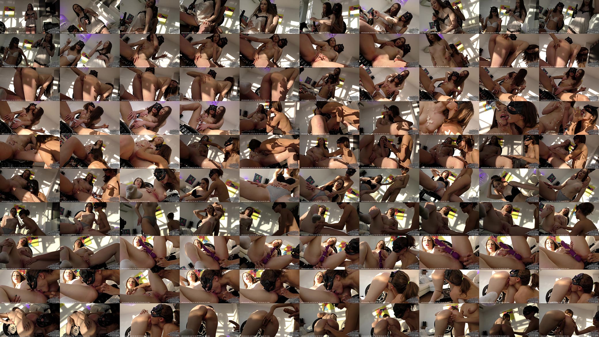 miss pussycat servicing likas fresh tight pink pussy with a dildo and her tongue 预览图