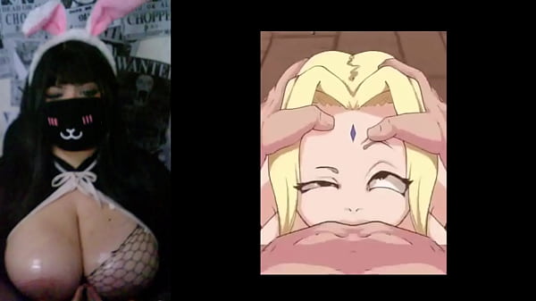 IvyAdventure - BBW Goth with Big Tits Watching Tsunade Hentai compilation rule34