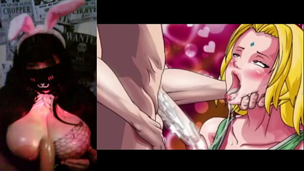 BBW Goth with Big Tits Watching Tsunade Hentai compilation rule34