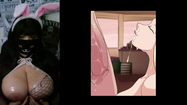 BBW Goth with Big Tits Watching Tsunade Hentai compilation rule34