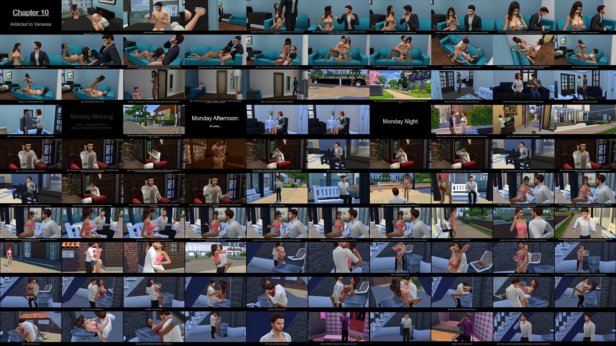 The Girl Next Door - Chapter 10: Addicted to Vanessa (Sims 4) 预览图