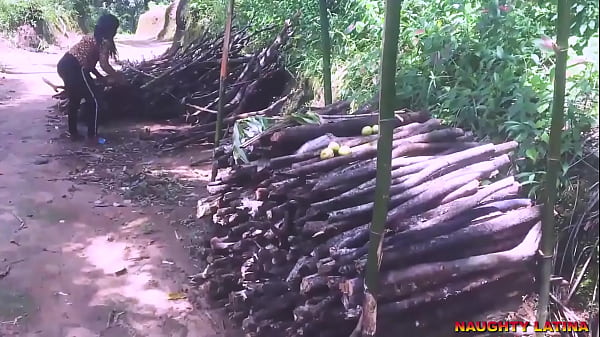 FUCKING AN AFRICAN EBONY TEENS FIRE WOOD SELLER