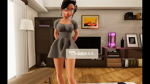 Elise Peepshow [ Hentai Game ] PORN photo shooting with a cute BRUNETTE with blue eyes !