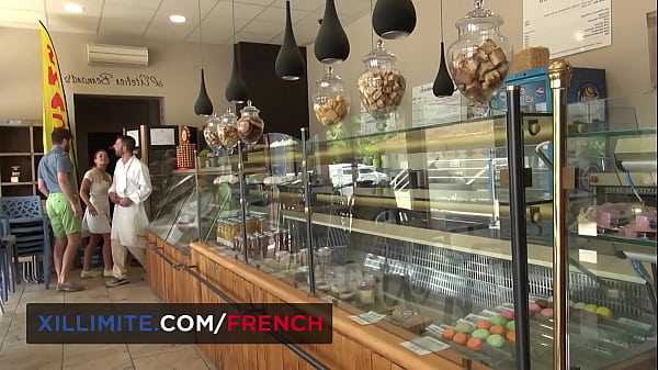 Download Video - Big boobs baker fucks with her customers