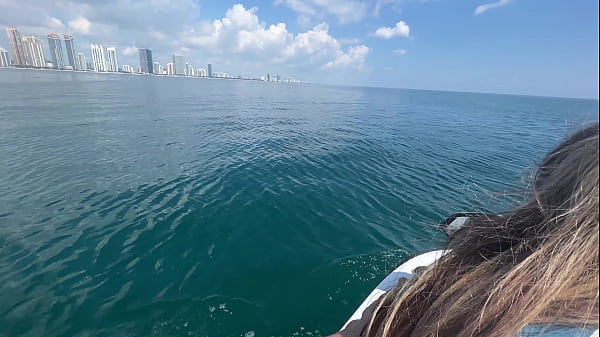 Horny Blonde Getting Her Pussy Drilled On A Jetski