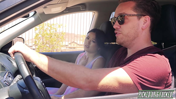 Tiny asian jogger Lulu Chu Picked Up and Fucked
