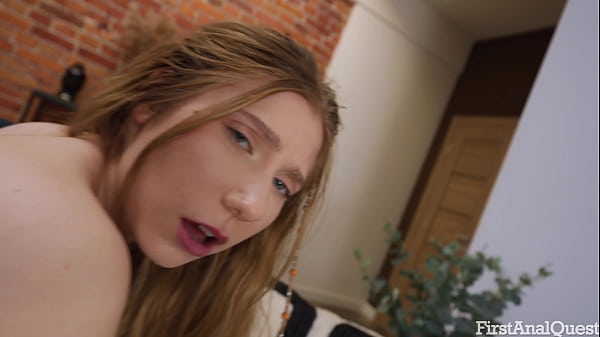 FIRSTANALQUEST - MILA PIE GETS HER BUTTHOLE GAPED EVEN WIDER