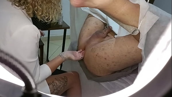 Patient goes for a prostate exam, but ends up w...