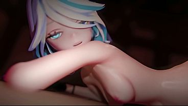 Fluffyash - [chekibrek] Furina Sex Animation