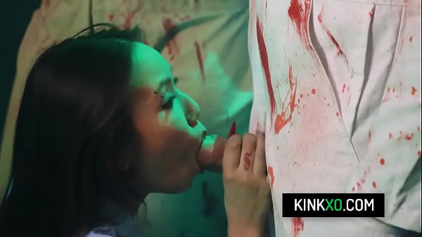 Hot asian teen Asia Lee in threesome with two strange guys