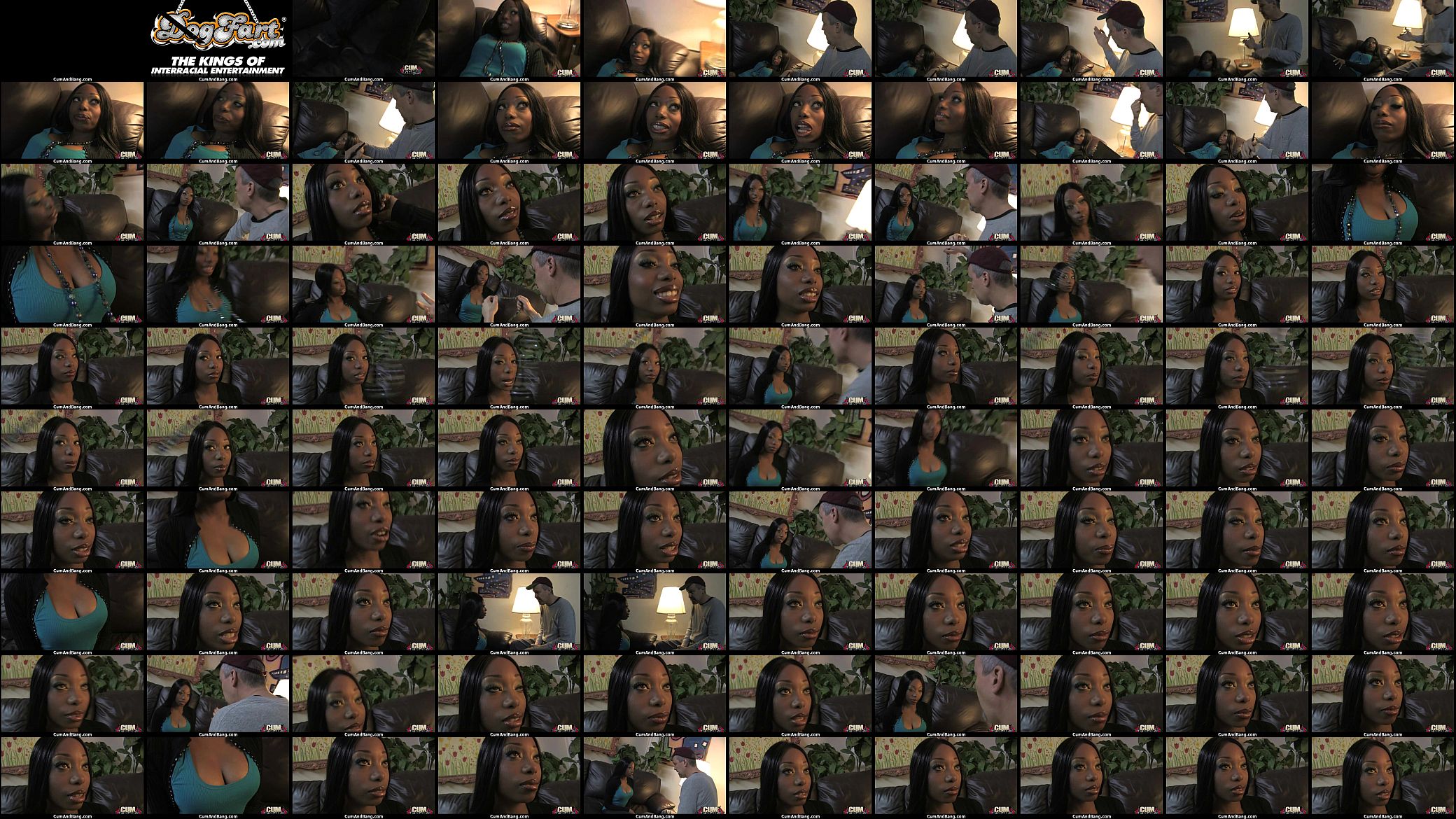 horny ebony bukkake gangbang 26 预览图