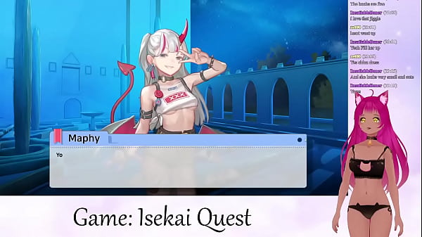 VTuber LewdNeko Plays Isekai Quest Part 2