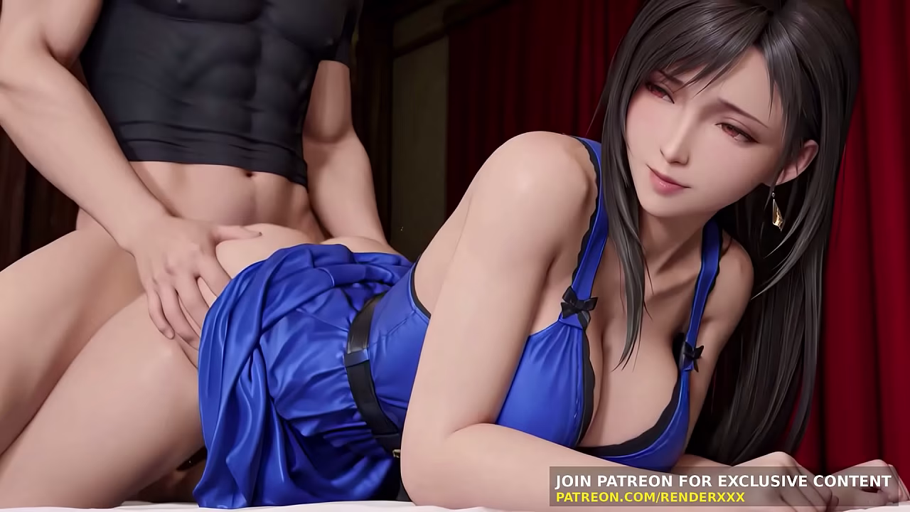 3D Animation : Final Fantasy - Tifa Lockhart Fucked From Behind Uncensored Hentai