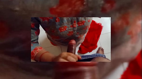 Sangeeta giving handjob