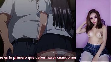 Download Video - Se deja coger por un gordo pervertido - Hentai Mujin Eki 03