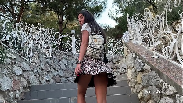 I take off my panties in public and play with pussy while people walk by