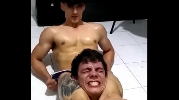 Handsome boy headscissors