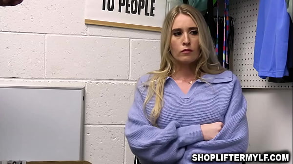 Download Video - Milf shoplifter Sarah Taylor gives officers Mike and Rusty a little action so they let her go