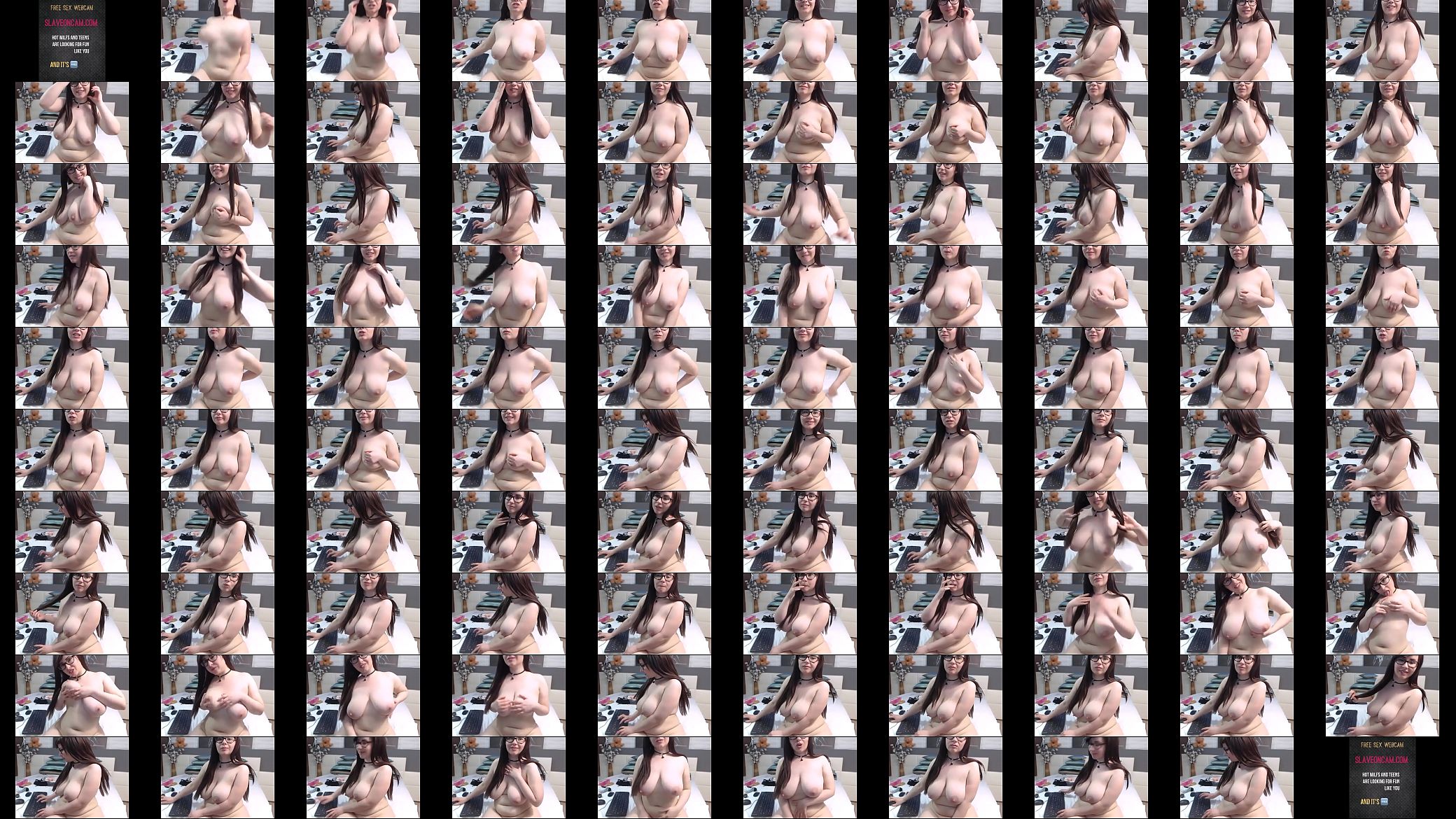Chubby rides dildo free cam 预览图