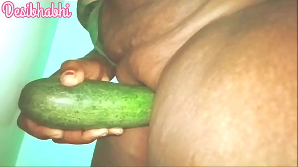 Desibhabhi Fuck thick Cock Vegetable