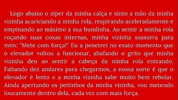  Conto Erótico: No Elevador Com A Minha Vizinha  ( Mais Contos  Copie O Link Ao Lado: Encurtador Com Br/aQVX9 )