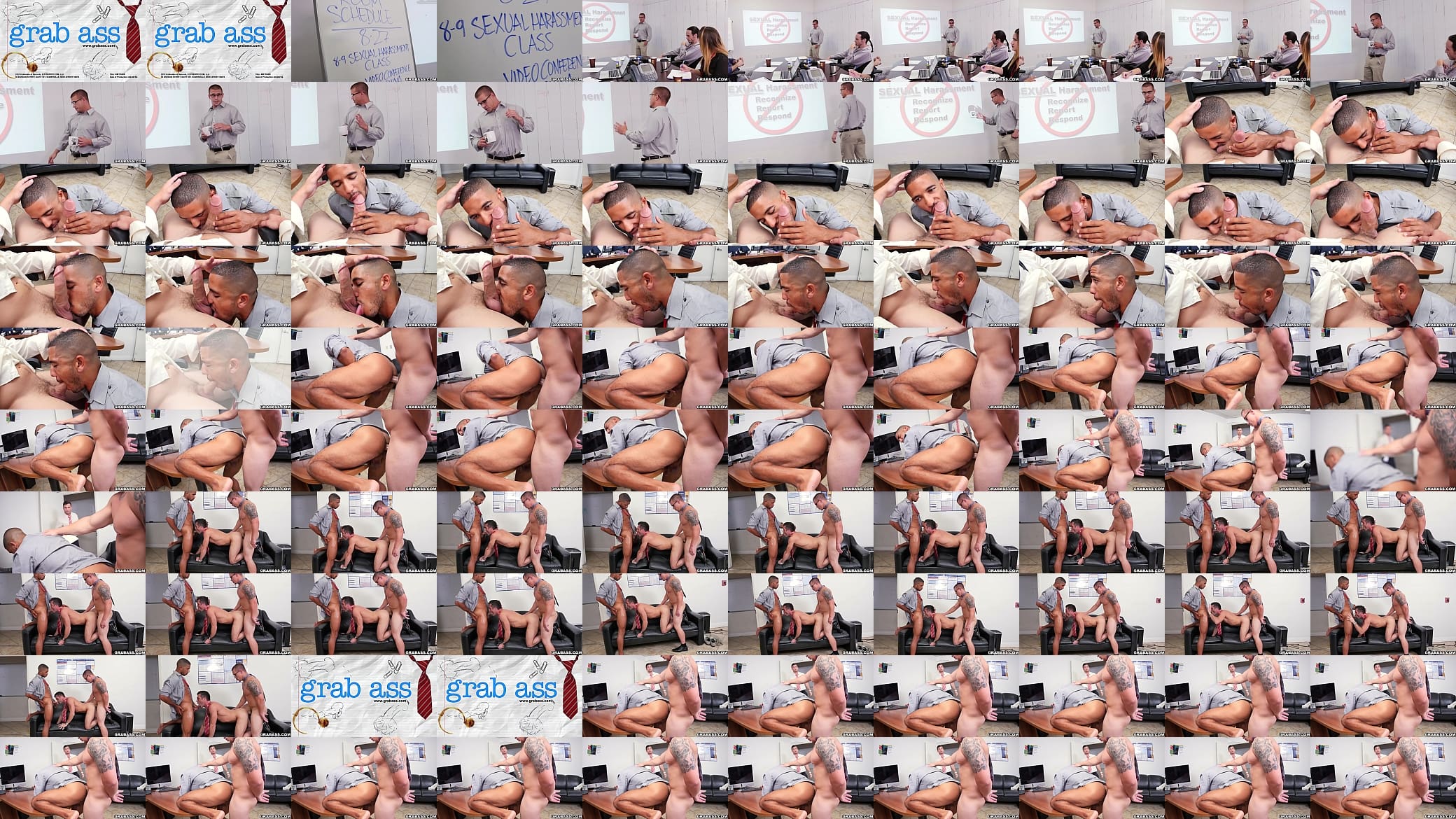 GRAB ASS - Office Sexual Class With Lance Hart &amp; Adam Bryant 预览图
