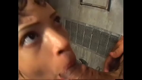 Muscular stud fucks hot Latin slut in the basement in various positions and cums on her face