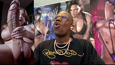 Hard White Transgender Girl Cock Shooting Cum Hard As Fuck, AI Generated