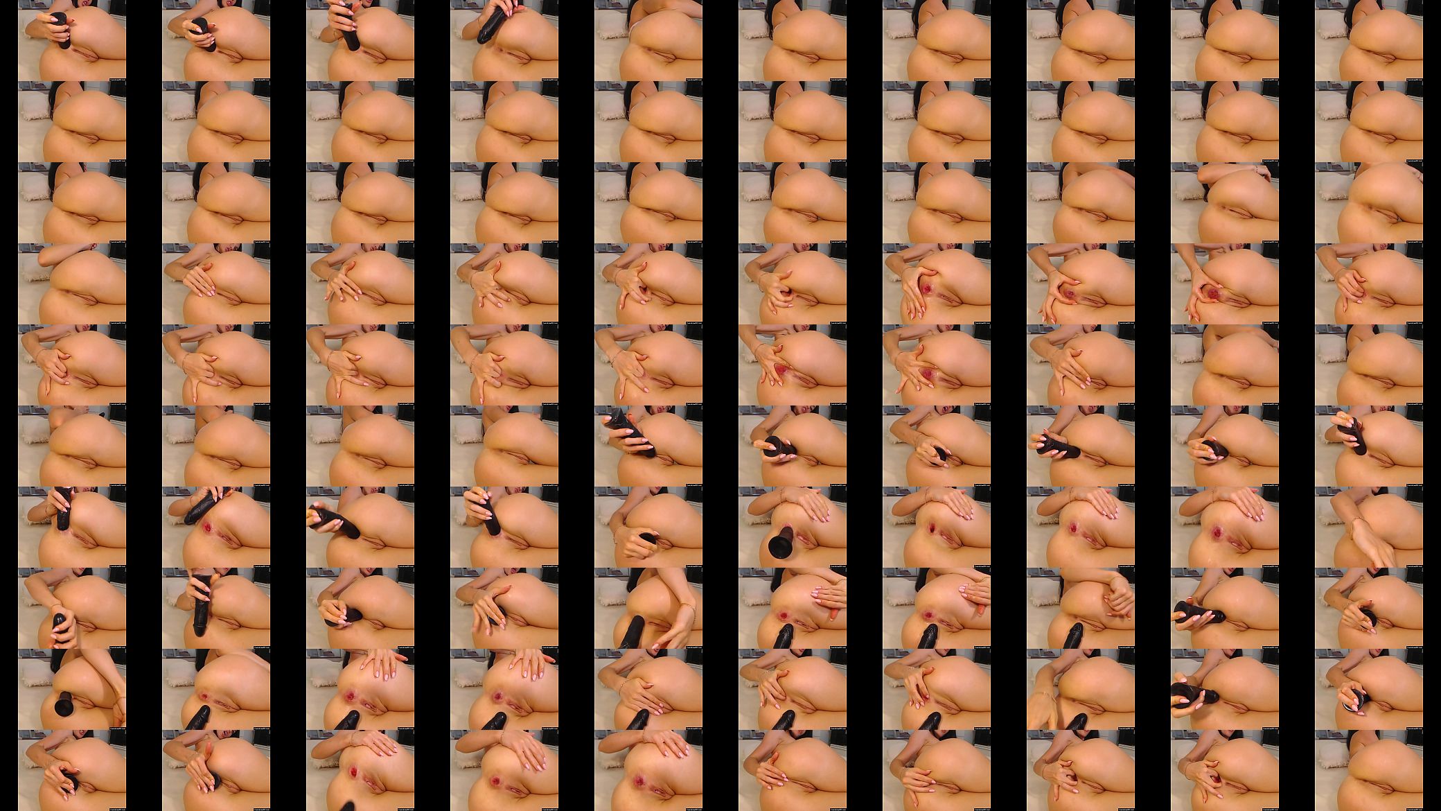 Big Butt Girl dildo ass masturbation show on webcam 预览图