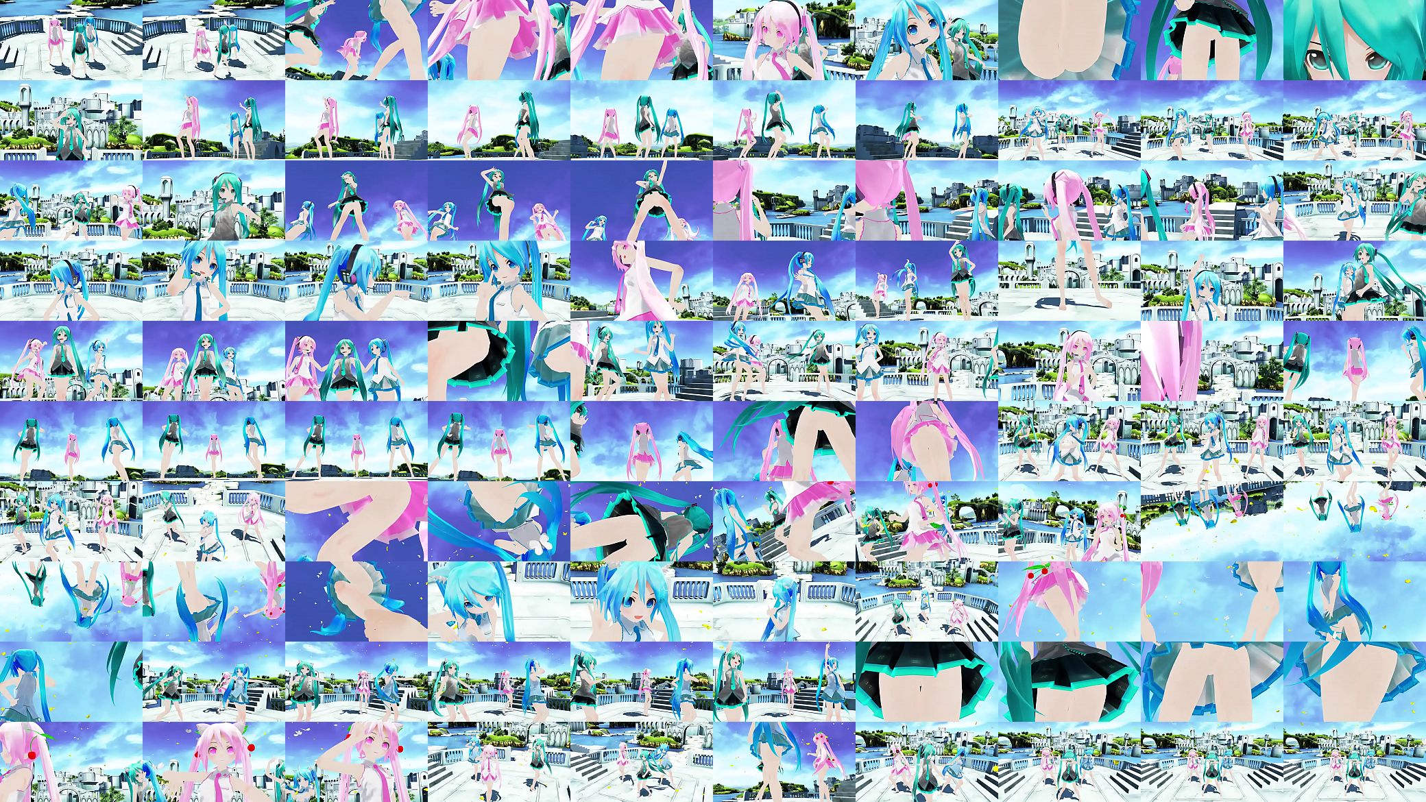 Mikus Everywhare Dancing [NO PANTSU!!] Hurly Burly Party!! &quot;YEIGH&quot; 预览图