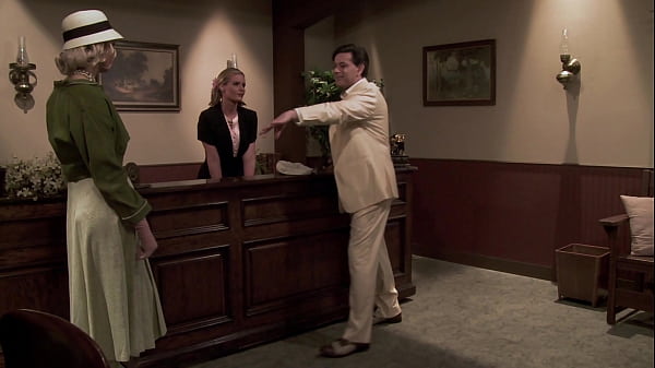 Natalie Norton and Phoenix Marie have a hot threesome in the 1920's as part of this storyline porn