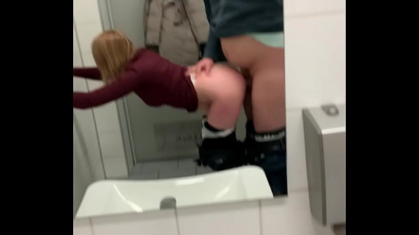 Download Video - Went into the airport bathroom with SugarNadya&comma; stripped her and fucked her hard&comma; CUM all over her ass