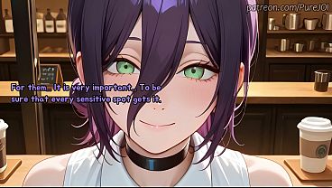 Your bartender Reze has provided you with a special serving (JOI)