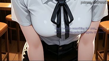 Your bartender Reze has provided you with a special serving (JOI)
