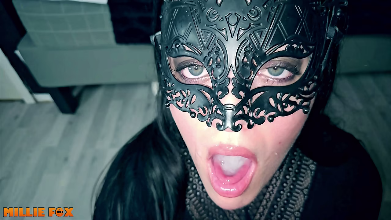 Super Hot Edging Led To A MILF Having To Swallow A Gigantic Load Of Cum - Millie Fox