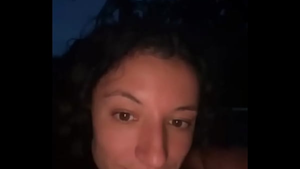 Naked in the pool tonight