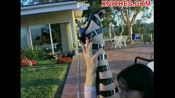 Good masturbation with big dildo
