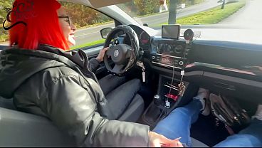 From the car wash straight to the MILF's pussy! Trainee (18) gives it his all!!